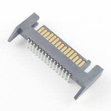 5pcs SATA right angle 15 pin male adapter 15P connector for hard drive HDD jg
