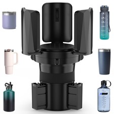 Car Cup Holder Expander, Cup Holder Expander Adapter for Car with Expandable ...