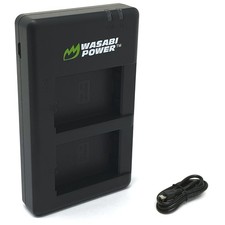 Wasabi Power Micro USB Dual Battery Charger for Sony NP-FW50