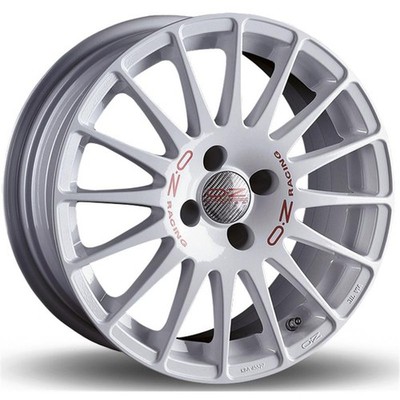 Alufelgen OZ RACING SUPERTURISMO WRC 14'' 6J 4x108 ET 15 65.1 RACE WHITE RED LETT