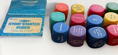 Learning Resources 12pc Story Starter Foam Cubes - Great Learning Tool!
