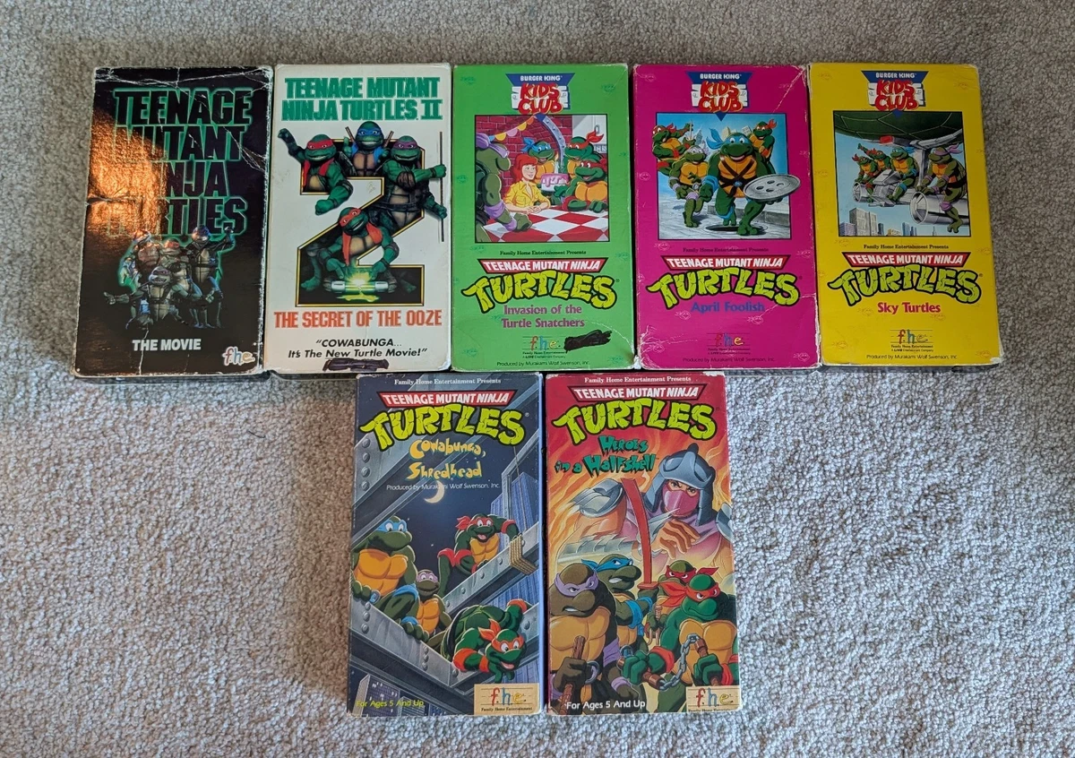 TMNT VHS Tapes for sale | eBay