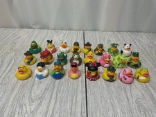 24pcs Rubber Ducks Bulk Bath Toys Party Favors Pool Jeep Ducking Decor Gift