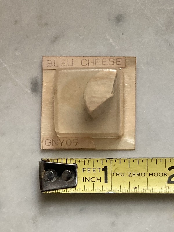 VTG. DOLLHOUSE Miniature BlueCheese Original 1990s packaging Deli Cheese Shop