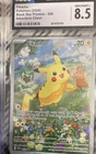 Pokémon Pikachu 088 Scarlet & Violet Promo Holo CGC 8.5 Adventure Chest Card