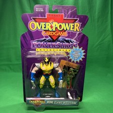 Bone Claw Wolverine: Overpower Series Action by Toy Biz 1996 Warlock Card