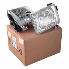 For 1998-2000 Frontier 2000-2001 Xterra Chrome Halogen Headlights Assembly