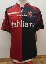 Maglia Cagliari Match Worn Shirt 2009 2010 Cossu Serie A Calcio Football Signed
