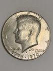 1776-1976-D Kennedy Bicentennial Half Dollar Coin.