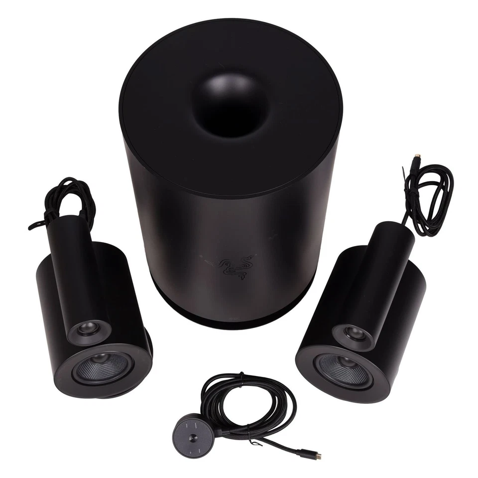 Razer Nommo Pro 2.1 Kanal Virtual Surround Premium Lautsprecher System gut - Bild 3 von 4