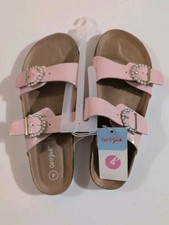 Cat Jack Drew Footbed Slide Sandals with Pearls - Size 4
