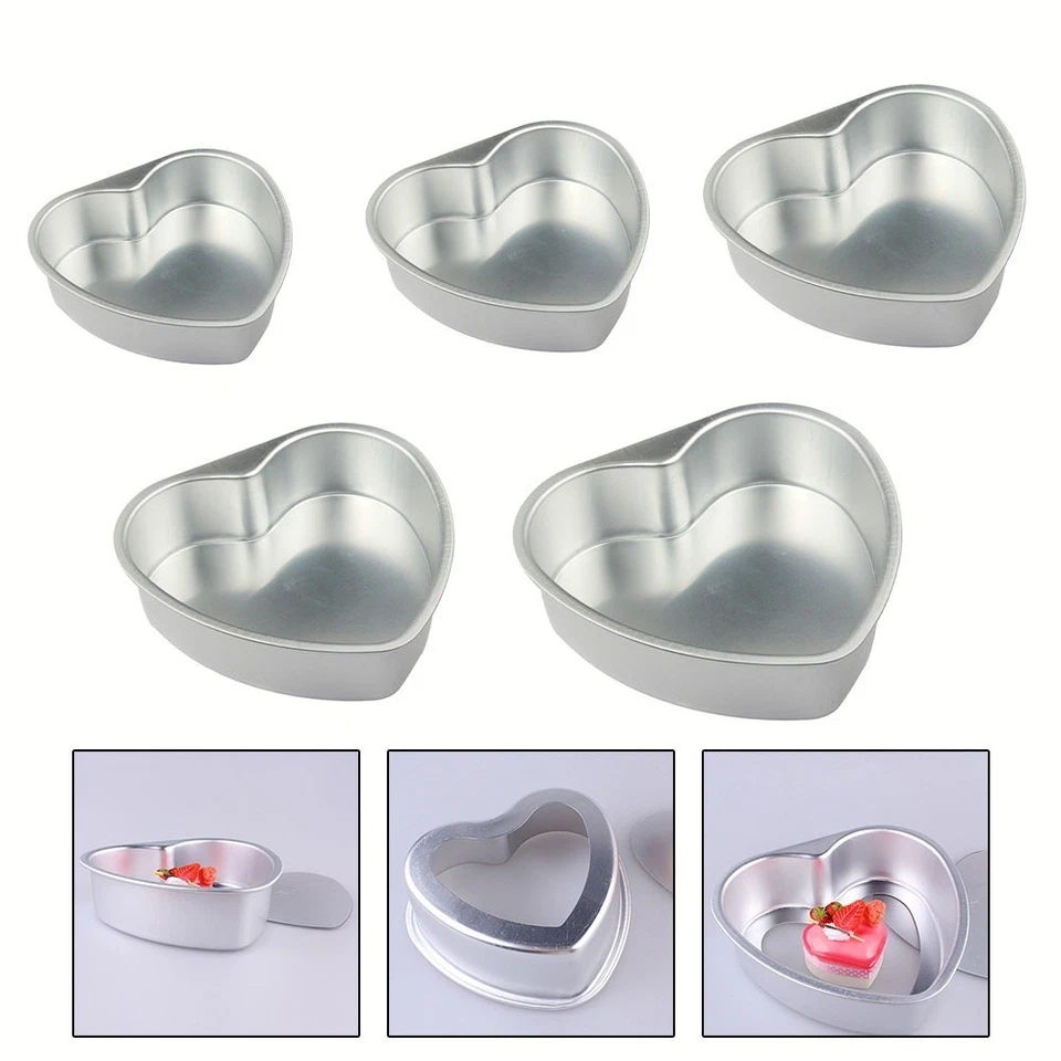 Professionelle Qualit?t Herz Kuchen Form f��r Schokolade Backen 3 5 6 8 10 Zoll - Bild 2 von 4