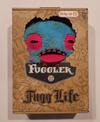 Fuggler Fugg Life Edition 9'' CHUM CHUM Blue Purple Tie Dye Cat Silver Teeth NIB