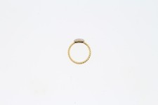David Yurman 18k Gold Diamond Women's Ring Size 8
