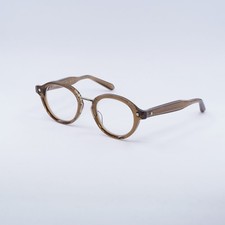 Valentino V-ESSENTIAL-IV VLX-132D Transparent Brown 46mm Eyeglasses New Authe...