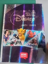 Rewe Das Beste aus 100 Jahren Disney Sammelalbum, Komplett mit allen Stickern!