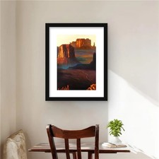 Begin Home Decor C1FM1620TQSZN5 16 x 20 in. Monument Valley Tribal Park Print...