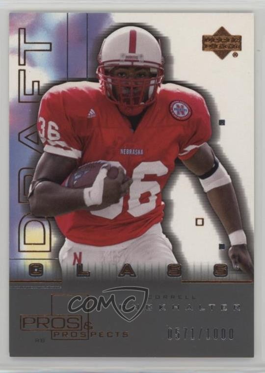 2001 Pros & Prospects Draft Class 571/1000 Correll Buckhalter #109 Rookie RC 0t1