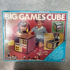 Vintage rare 1970s House Martin BIG GAMES CUBE Full instructions