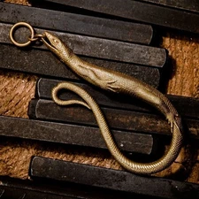 Brass Hook Keychain Pendant Auto Accessory Gift Keyring for Car