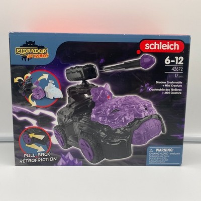 Schleich Eldrador Schatten Crashmobil 42672 mit Mini Creature Pull Back Set OVP