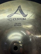 Zildjian A custom - Brilliant 16 crash cymbal excellent condition