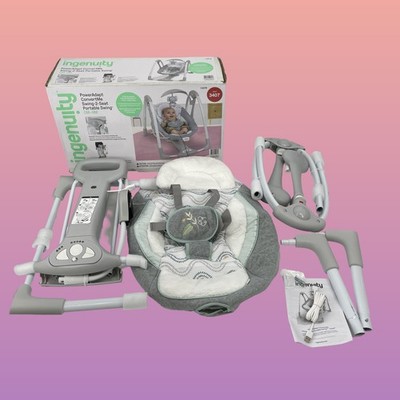 Ingenuity ConvertMe 2-in-1 Compact Portable Automatic Baby Swing & Seat #NO5797