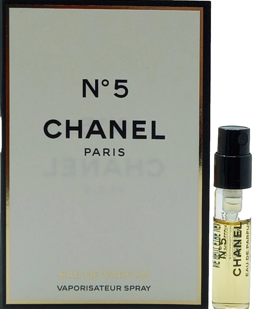 Chanel No 5 Eau De Parfum Vial Spray For Women 0.05 Oz Sample