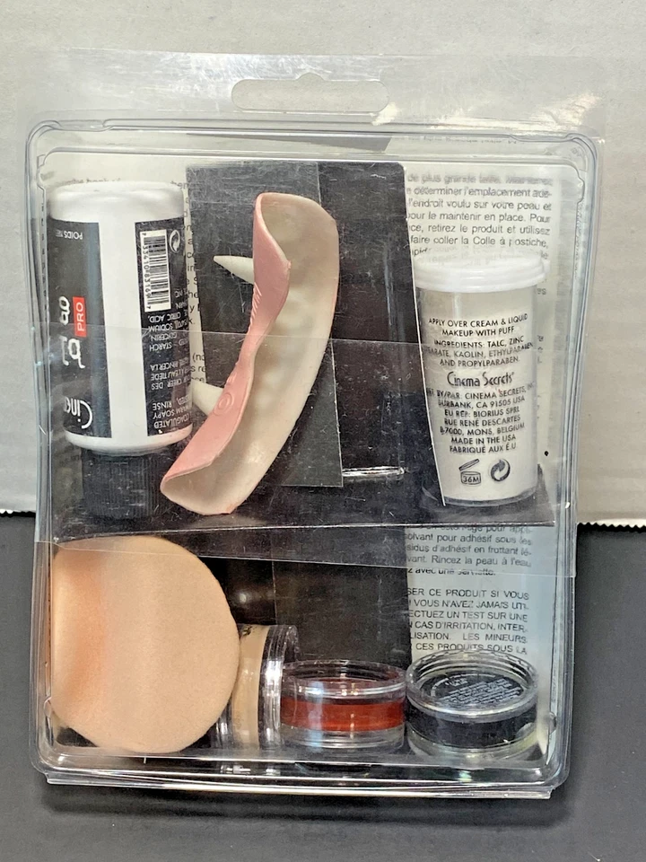 Woochie Kit Completo FX Vampiro Adulto Prótesis Dientes Látex Maquillaje Foto 2 de 3