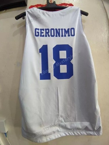 Retro Clarkson #6 Pilipinas Basketball Jersey Training Shirts White Blue Custom - Picture 2 of 5