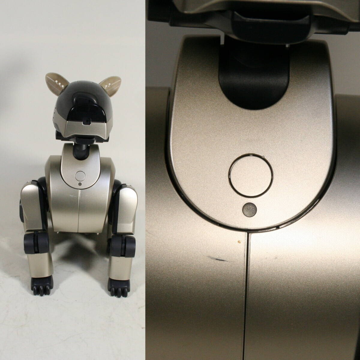 Tested SONY AIBO ERS-210 Gold Virtual Pet Robot Charging