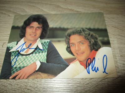 Phil & John Original Autogramm Autogrammkarte