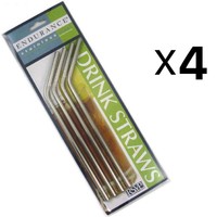 Rsvp Reusable Drink Straws 4 Pc Set - Stainless Steel Cocktails, Soda (4-pack) on sale Rsvp Reusable Drink Straws 4 Pc Set - Stainless Steel Cocktails, Soda (4-pack) on sale