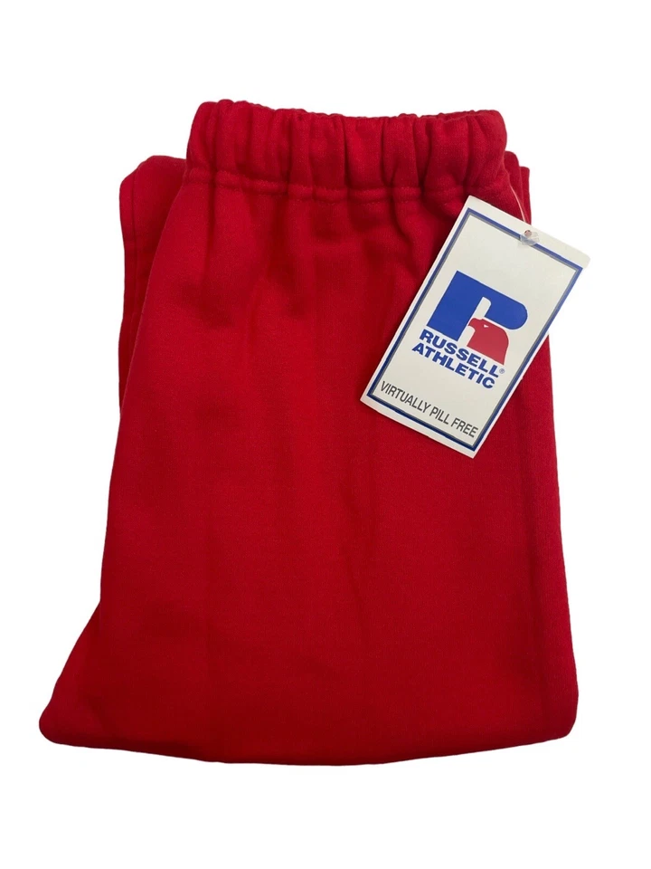 Pantalones deportivos Russell vintage talla juvenil grande stock muerto nuevos con etiquetas años 90 hechos en EE. UU. Foto 4 de 4