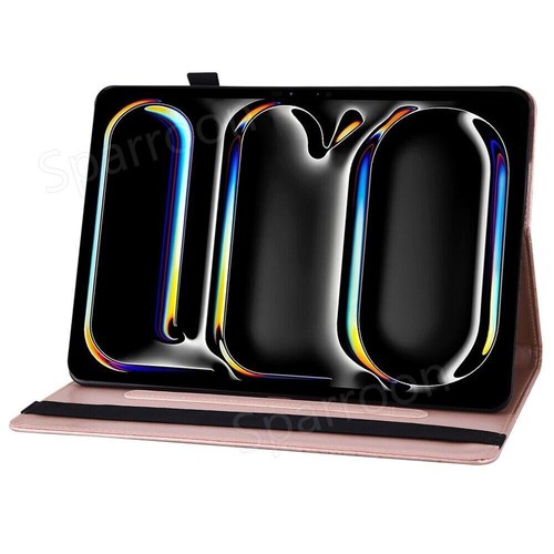 Smart Leather Case Cover For 2024 iPad Air 11" 13" / Pro 11" 13" 5/6/7/8/9/10th - Picture 75 of 81