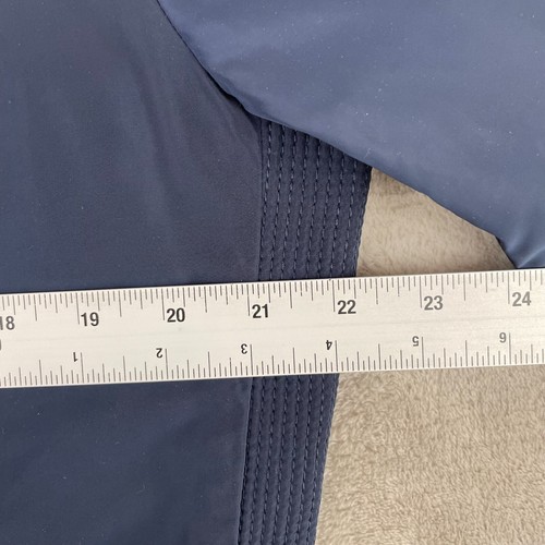 Diesel Bomber Jacket Men XL Navy Blue Full Zip Long Sleeve Designer Zip Pockets - Picture 12 of 13