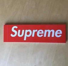 Supreme Box Logo Sticker Red Authentic Brand New Free Shipping Ships Same Day ✉️
