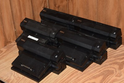 Mixed Lot 10 Dell E-Port Plus USB 2.0 Replicator Docking Station (Dock Only)