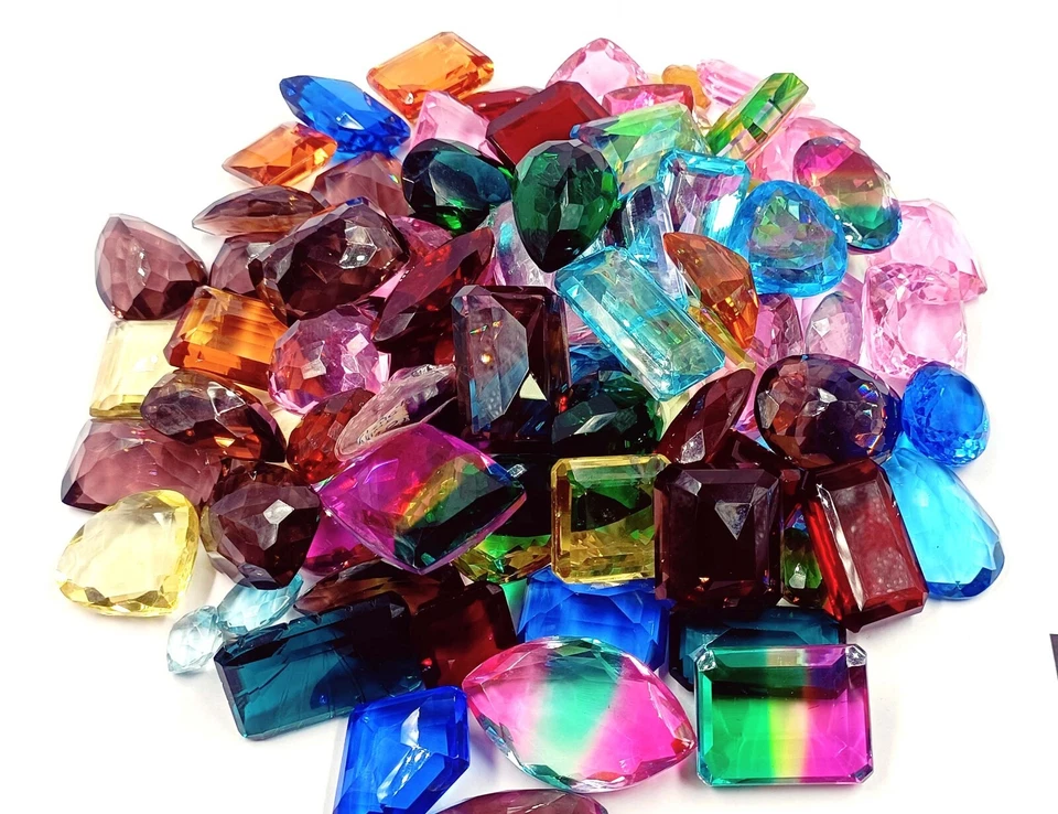 5000.00 Carat/1.00KG Ametrine,Citrine,Moldavite,Topaz Mix Shape Lot Gemstone 25S - Image 4 of 4