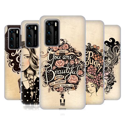 HEAD CASE DESIGNS INTROSPECTION SOFT GEL CASE FOR HUAWEI PHONES 4