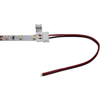 5X 15Cm Led Clip Verbinder Mit Kabel FüR 8Mm Led Streifen 13X5Mm 2-Pin; Einfarbi