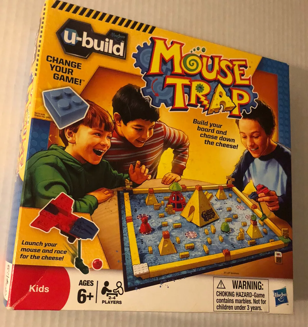 Mouse Trap Kids Board Game, Kids Game for 2-4 Players - Hasbro Games