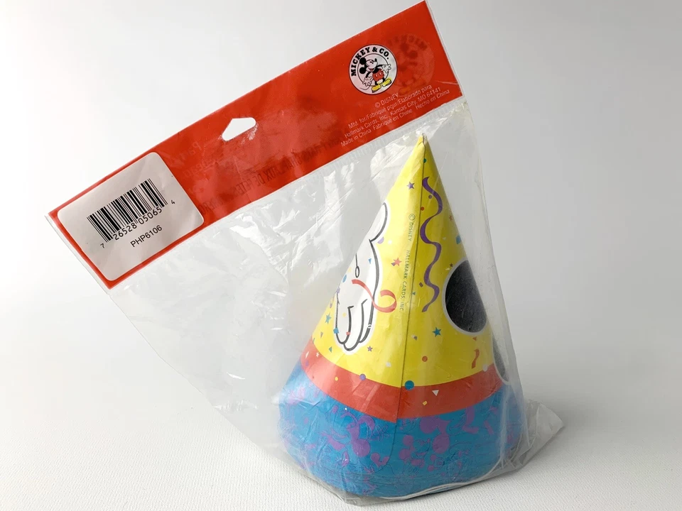 Винтажный Hallmark Микки Маус вечеринки шляпы комплект из 8 - Изображение 3 из 4