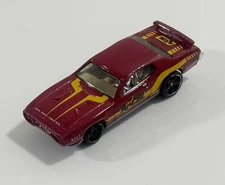 2011 Hot Wheels Chrysler Red Accel, Made in Malaysia