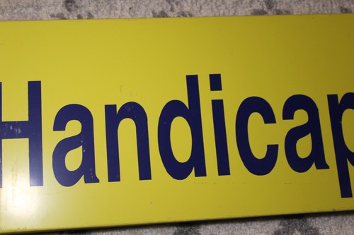 46" Heartland Park Topeka Kansas Parking Sign NHRA Sprint Car World of Outlaws - Picture 6 of 24