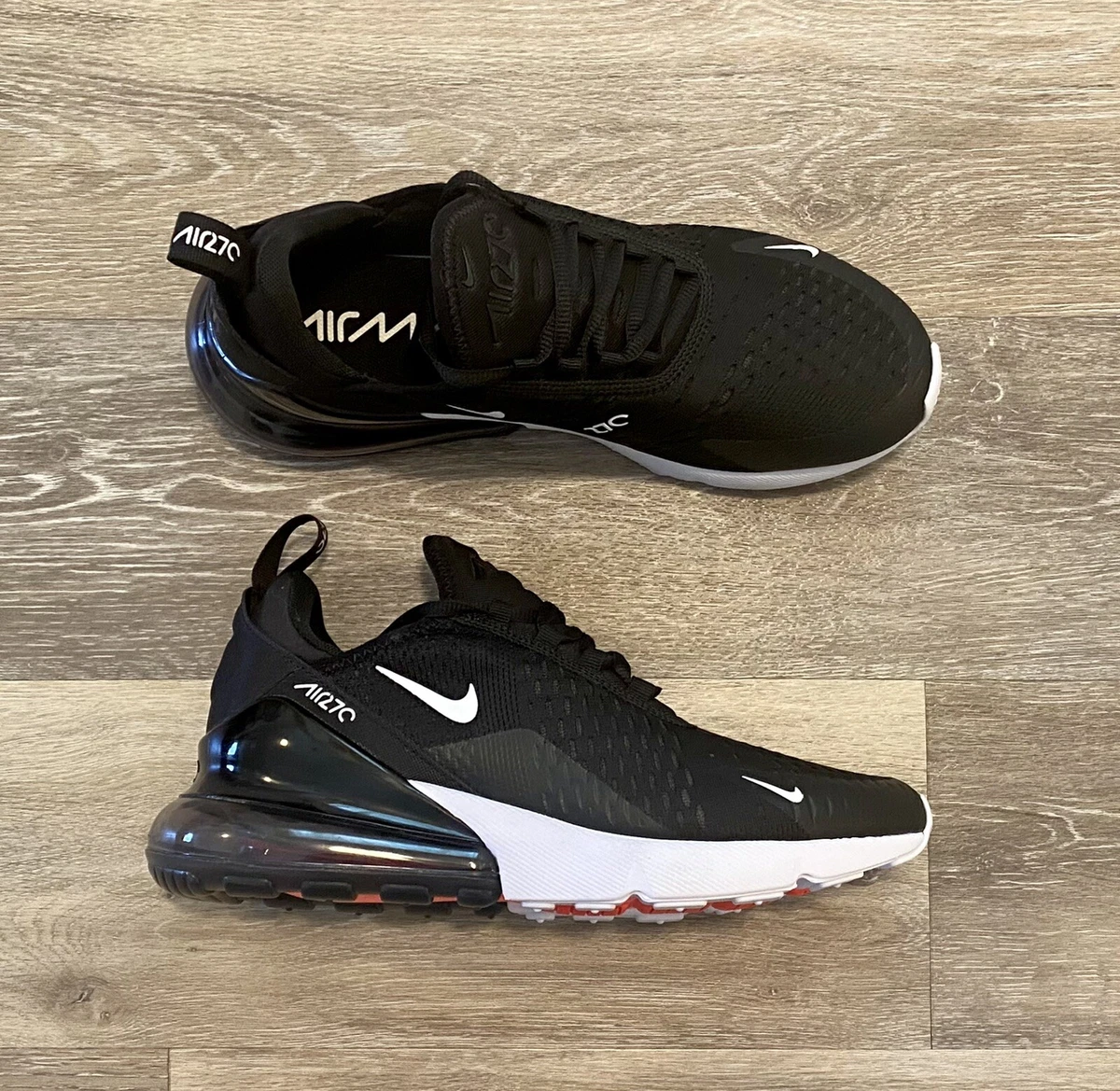 Nike Air Max 270 Mens Casual Shoes Black/Anthracite/White ah8050-002 