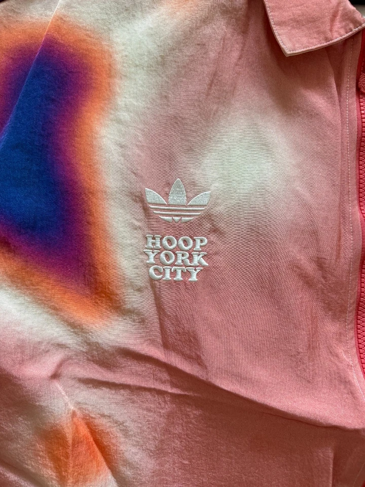 Adidas «Обруч Йорк-Сити» разноцветный спереди молнии рубашка размер XLarge - Изображение 2 из 4