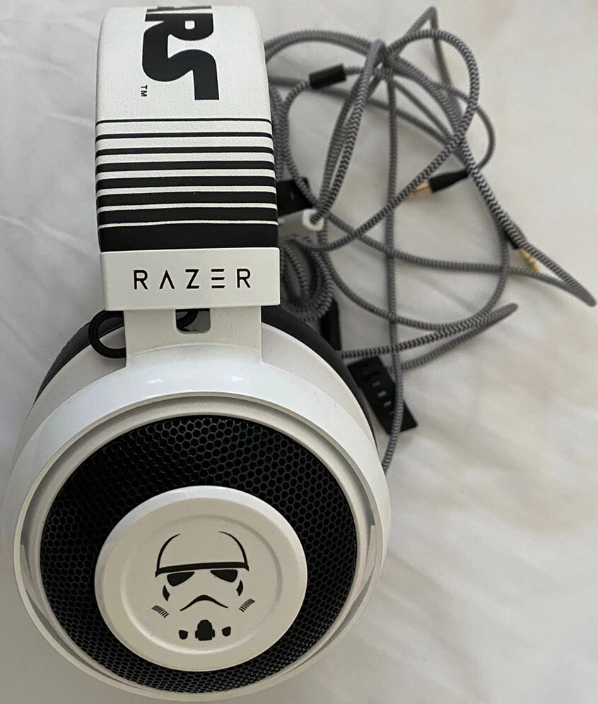 Razer Kraken Star Wars Storm Trooper Gaming Headset Special Edition White IOB
