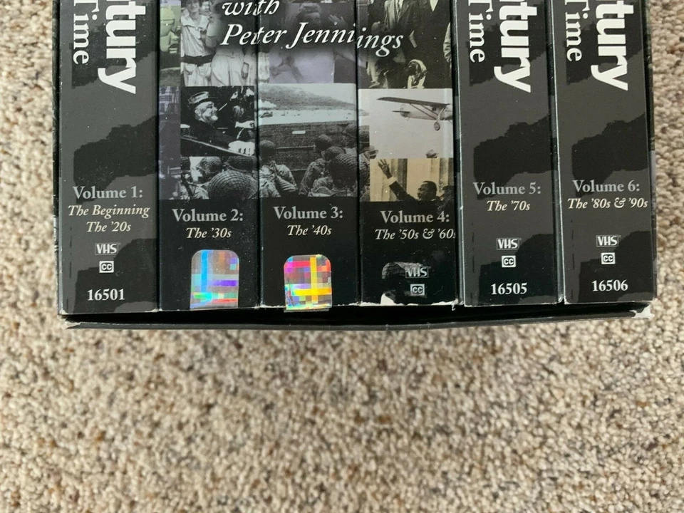 ABC News Presents The Century-America's Time-with Peter Jennings - 6 VHS Tapes - Image 2 of 4