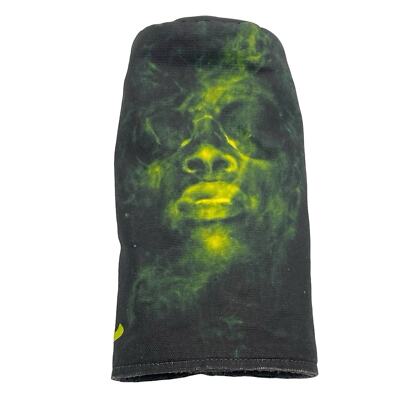Muni Kids Wiz Khalifa Driver Head Cover Black Washed Canvas & Neon Graphics RARE